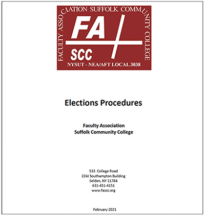 FA Elections Procedures