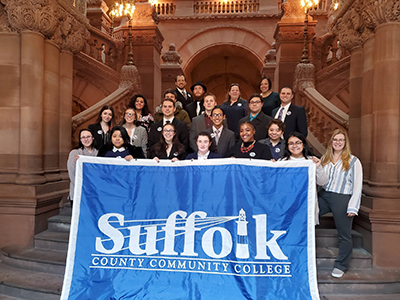 SCCC students in Albany for higher ed advocacy day