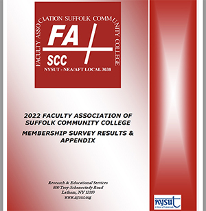 Cover of the 2022 FA contract negotiations survey results report